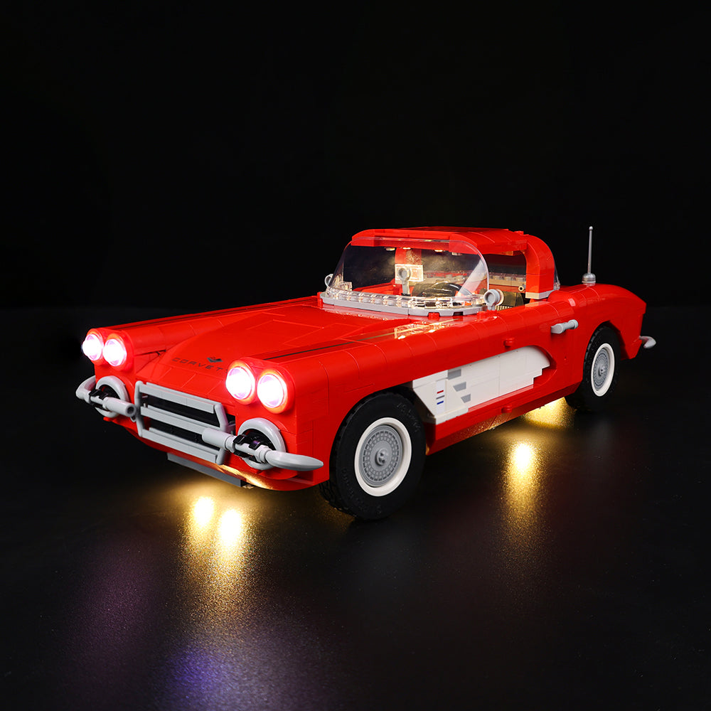 Chevrolet Corvette 1961 10321 LED Light Kit – Building Block Lighting | Power Brickz™