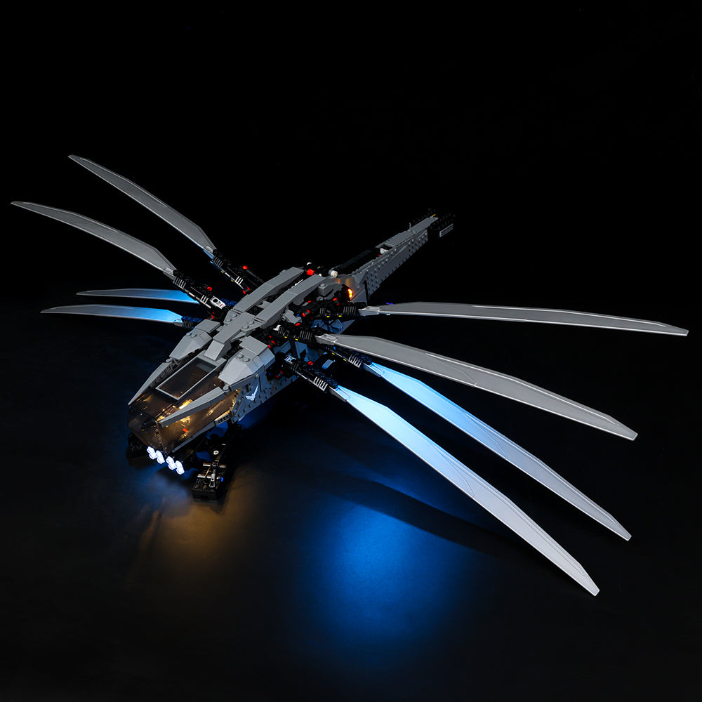Dune Atreides Royal Ornithopter 10327 LED Light Kit – Building Block Lighting | Power Brickz™
