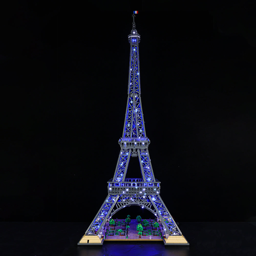 Eiffel Tower 10307 LED Light Kit – Building Block Lighting | Power Brickz™