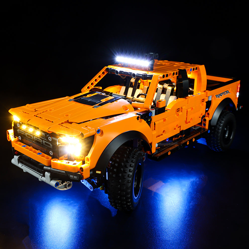 Ford F-150 Raptor 42126 LED Light Kit – Building Block Lighting | Power Brickz™