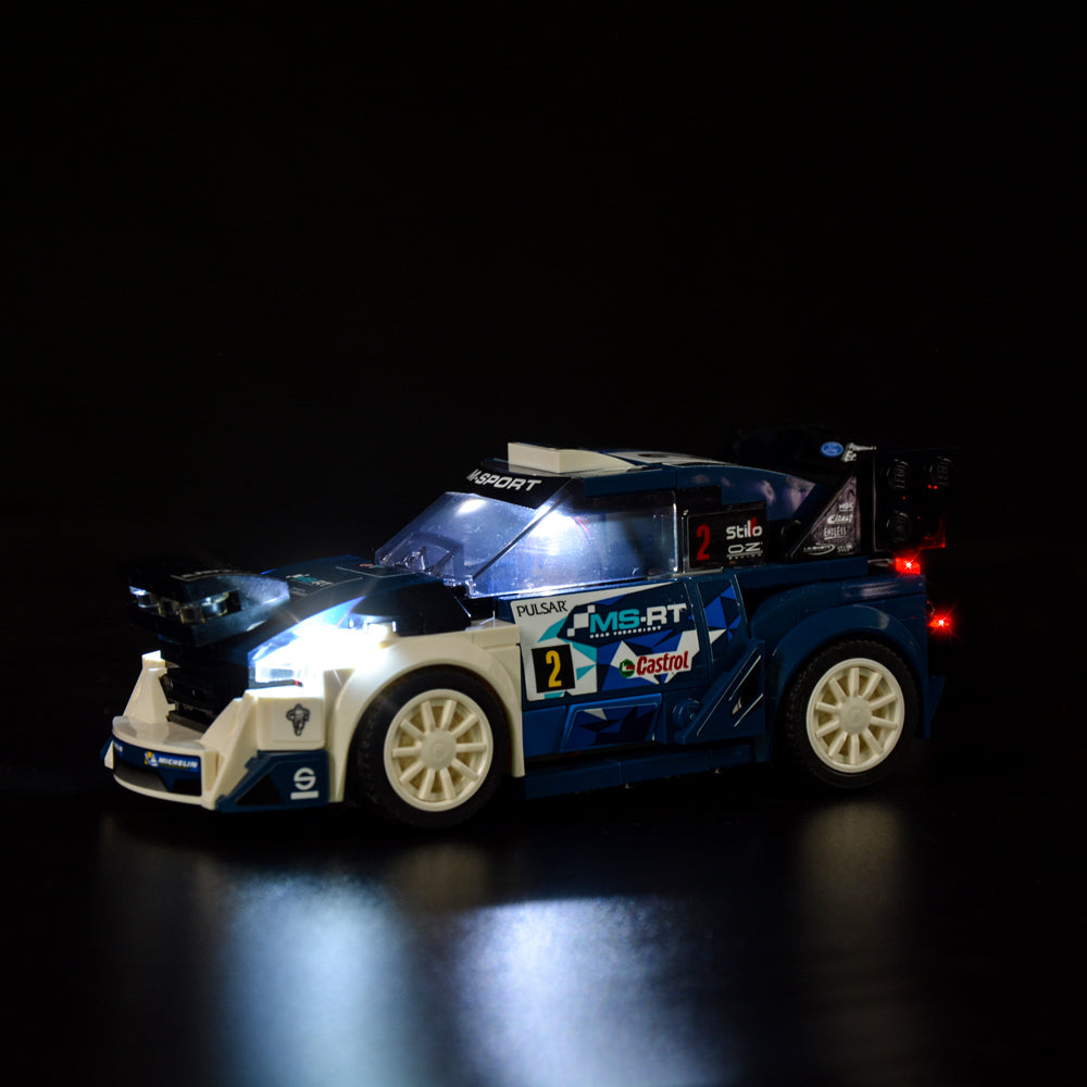 Ford Fiesta M-Sport WRC 75885 LED Light Kit – Building Block Lighting | Power Brickz™