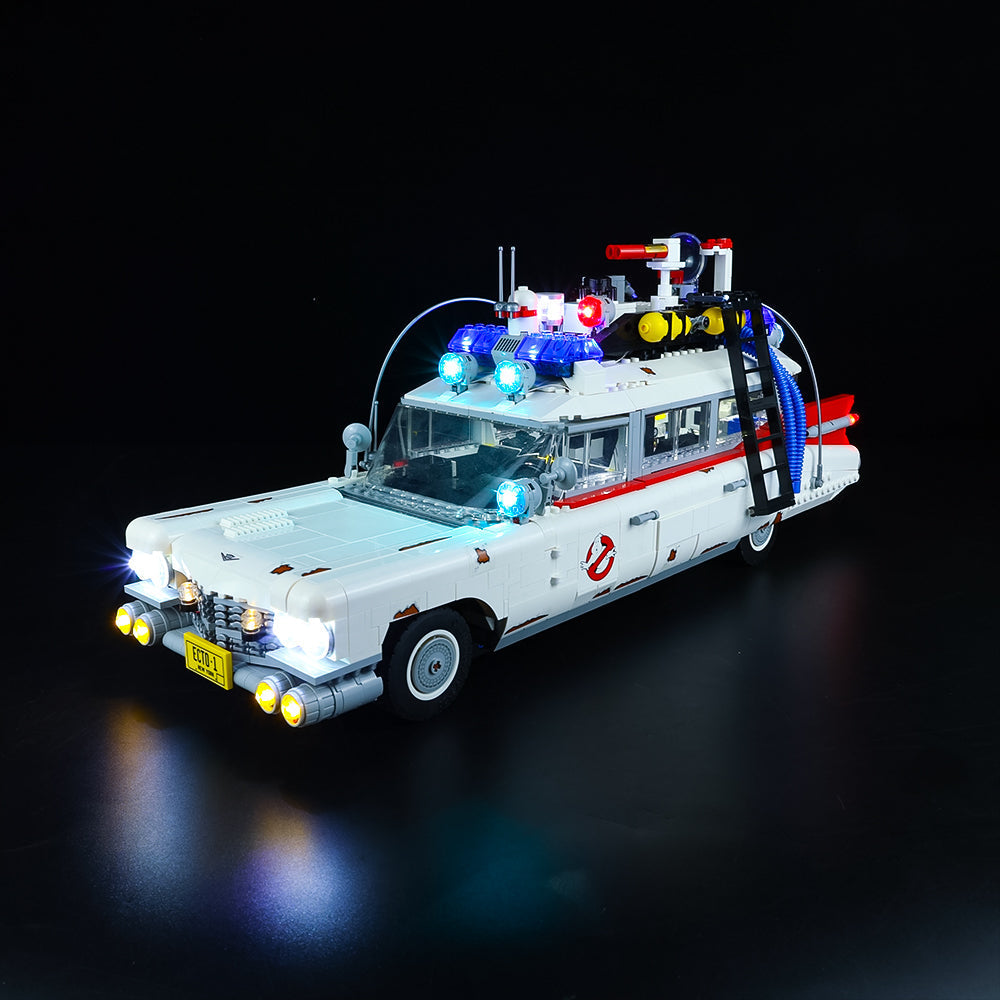Ghostbusters ECTO-1 10274 LED Light Kit – Building Block Lighting | Power Brickz™