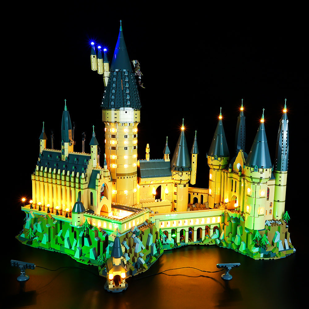 Hogwarts Castle 71043 LED Light Kit – Building Block Lighting | Power Brickz™