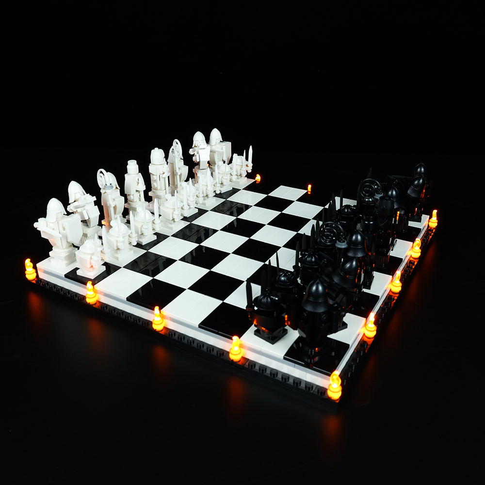 Hogwarts Wizard's Chess 76392 LED Light Kit – Building Block Lighting | Power Brickz™