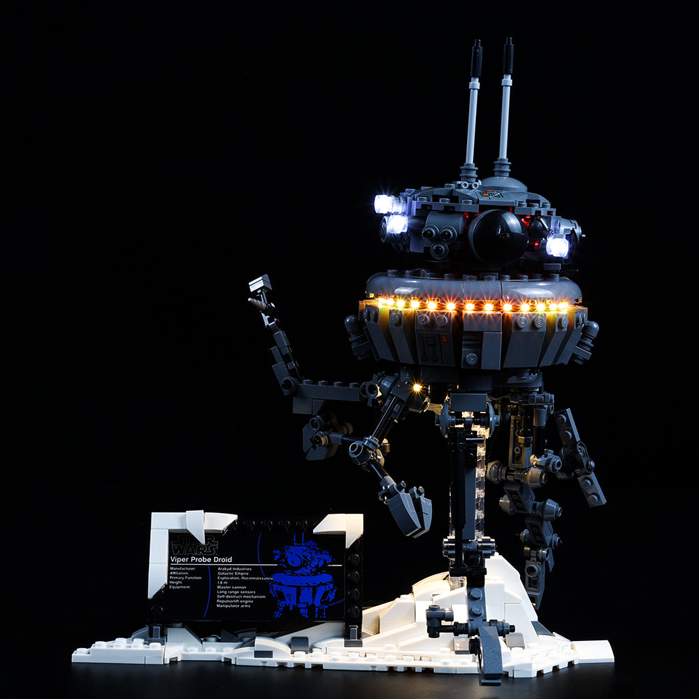Imperial Probe Droid 75306 LED Light Kit – Building Block Lighting | Power Brickz™