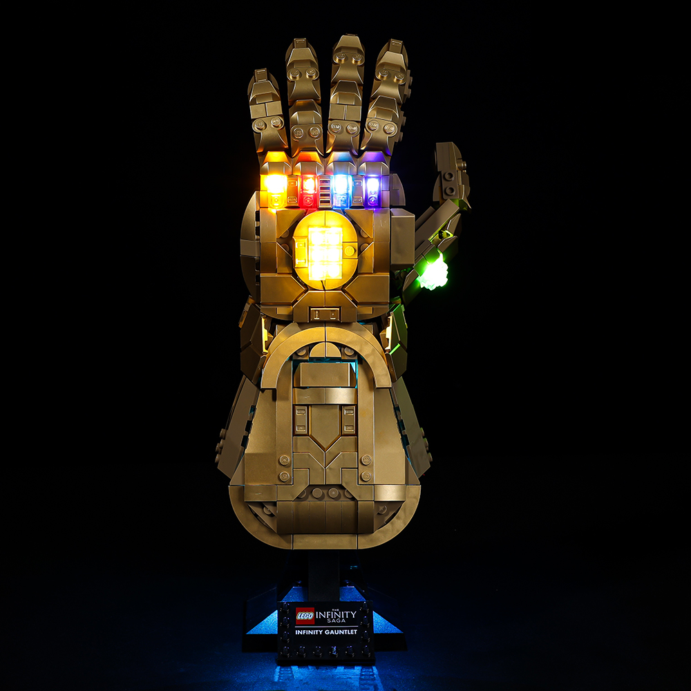 Infinity Gauntlet 76191 LED Light Kit – Building Block Lighting | Power Brickz™