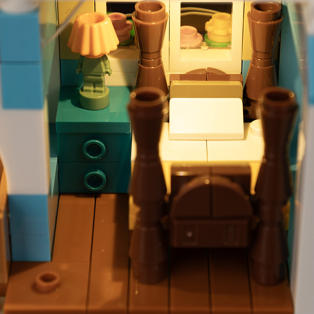 Lilo And Stitch Beach House 43268 LED Light Kit – Building Block Lighting | Power Brickz™