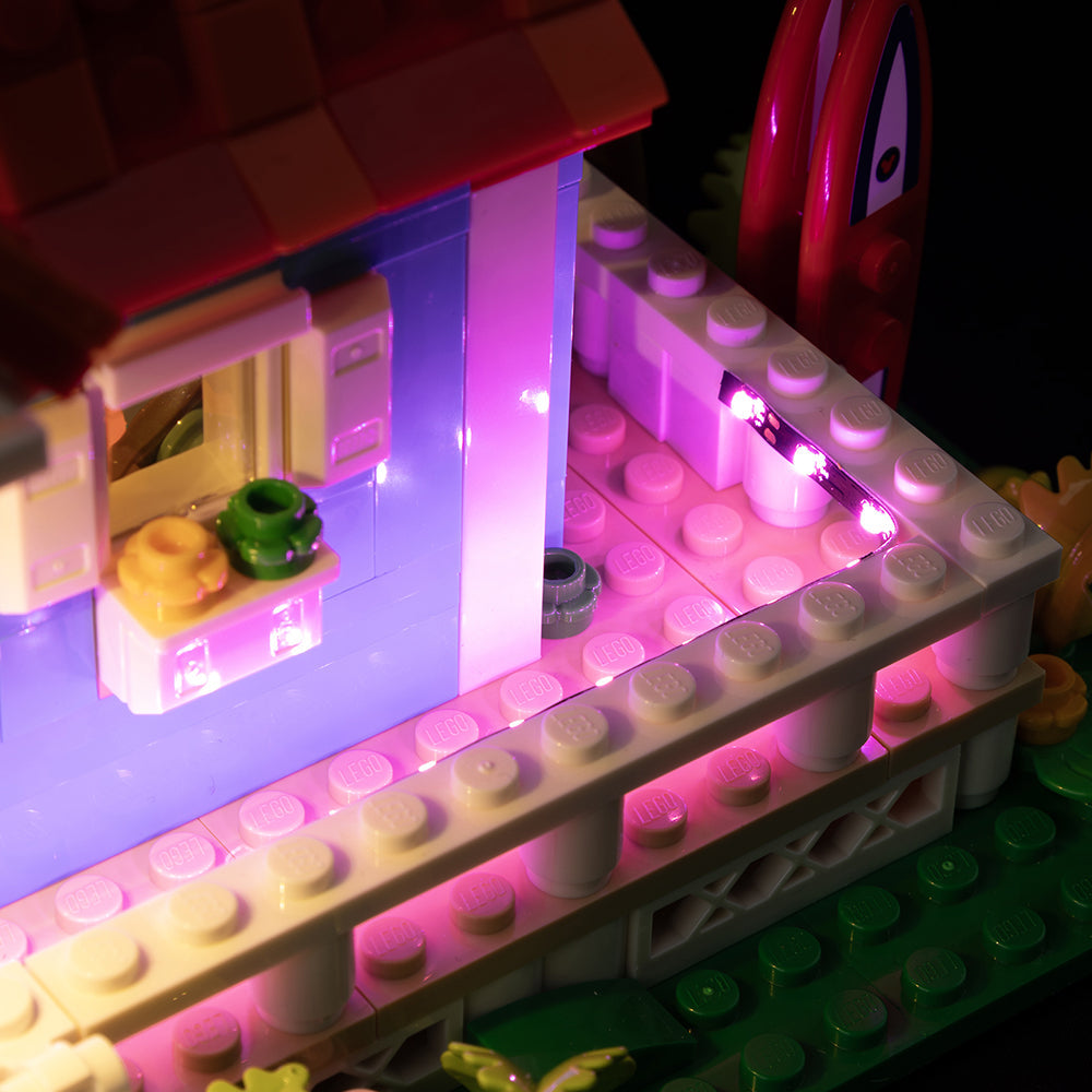 Lilo And Stitch Beach House 43268 LED Light Kit – Building Block Lighting | Power Brickz™