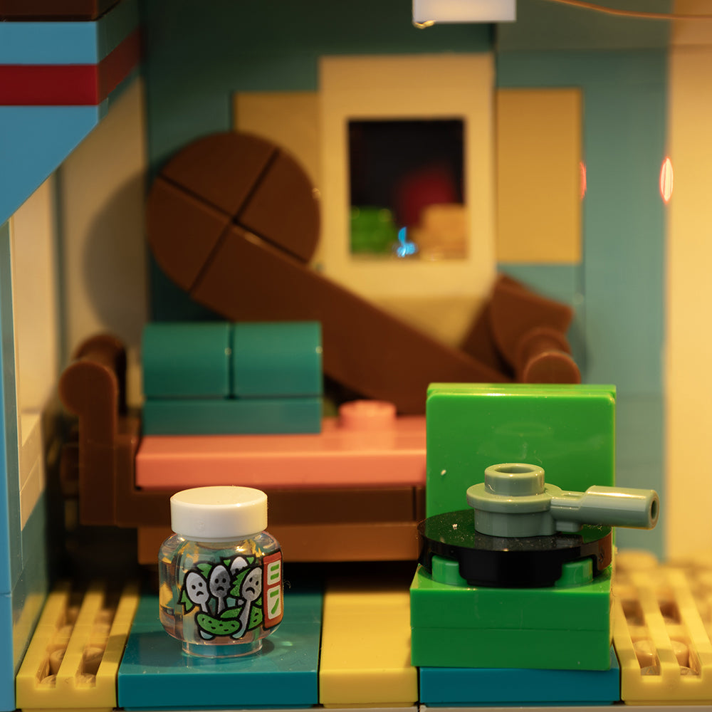 Lilo And Stitch Beach House 43268 LED Light Kit – Building Block Lighting | Power Brickz™