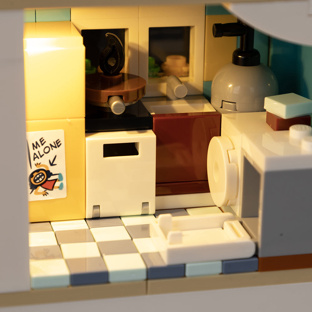 Lilo And Stitch Beach House 43268 LED Light Kit – Building Block Lighting | Power Brickz™