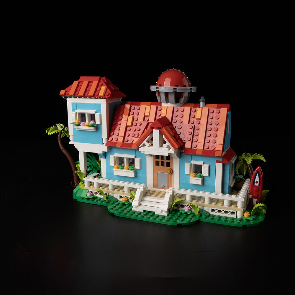 Lilo And Stitch Beach House 43268 LED Light Kit – Building Block Lighting | Power Brickz™