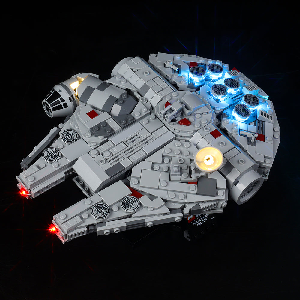 Millennium Falcon 75375 LED Light Kit – Building Block Lighting | Power Brickz™