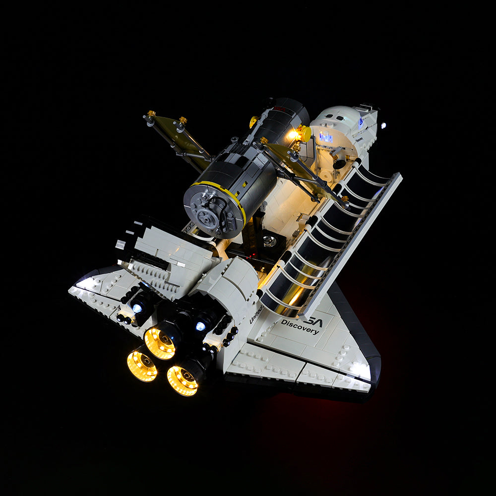 NASA Space Shuttle Discovery 10283 LED Light Kit – Building Block Lighting | Power Brickz™