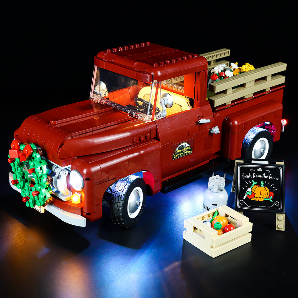 Pickup Truck 10290 LED Light Kit – Building Block Lighting | Power Brickz™