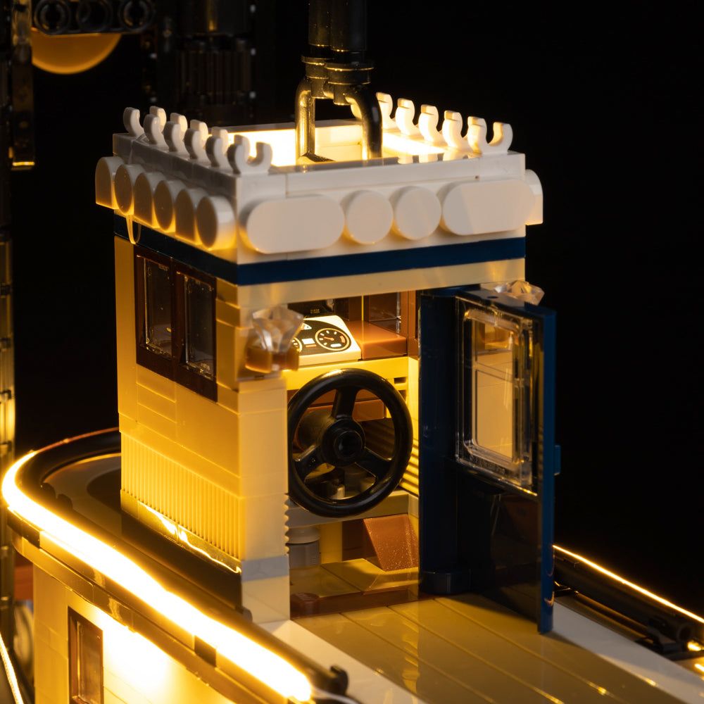 River Steamboat 21356 LED Light Kit – Building Block Lighting | Power Brickz™