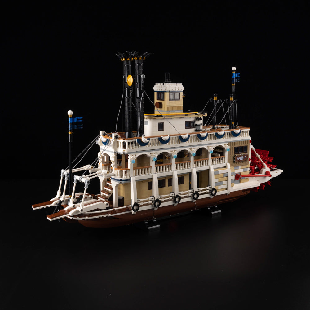 River Steamboat 21356 LED Light Kit – Building Block Lighting | Power Brickz™