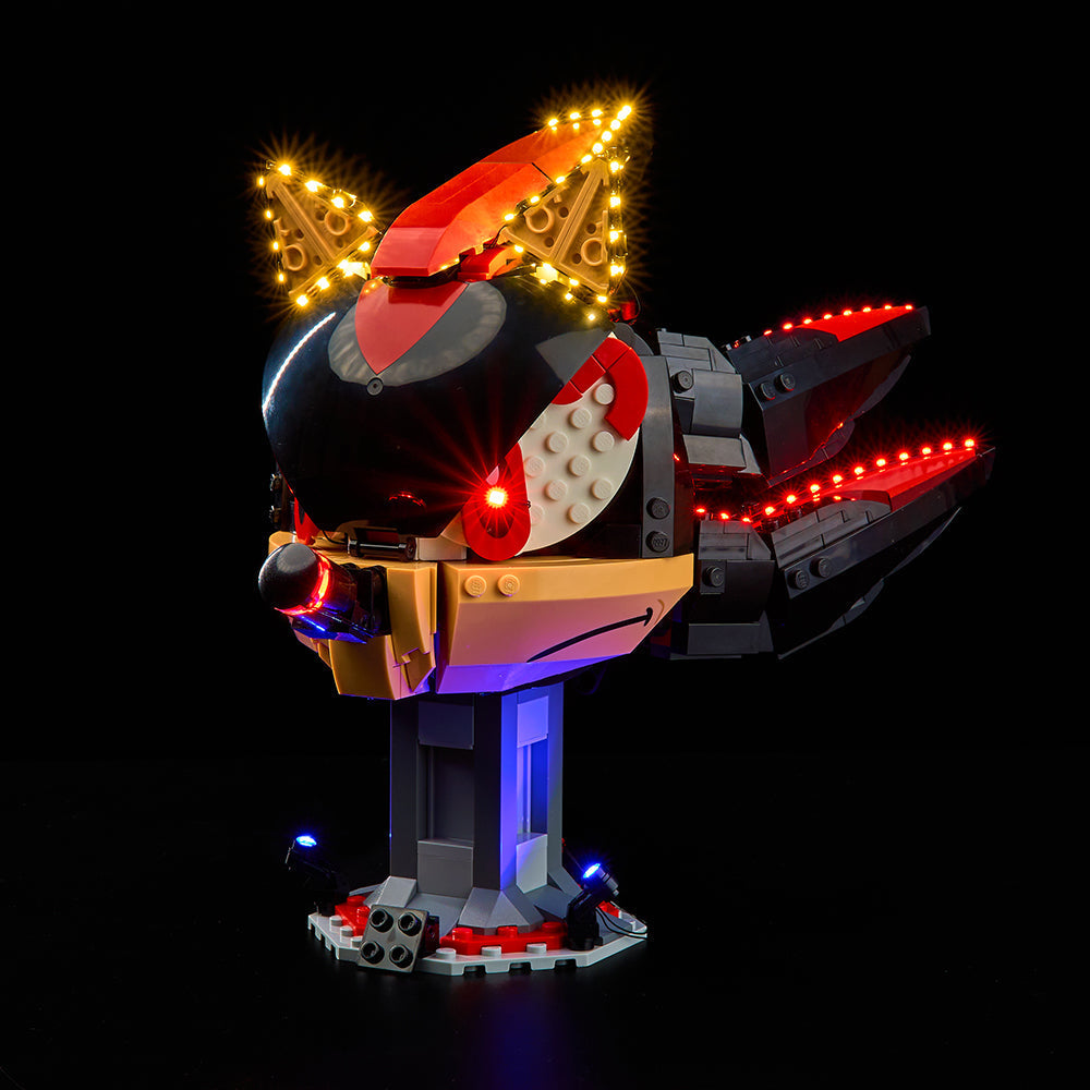 Shadow The Hedgehog 77000 LED Light Kit – Building Block Lighting | Power Brickz™