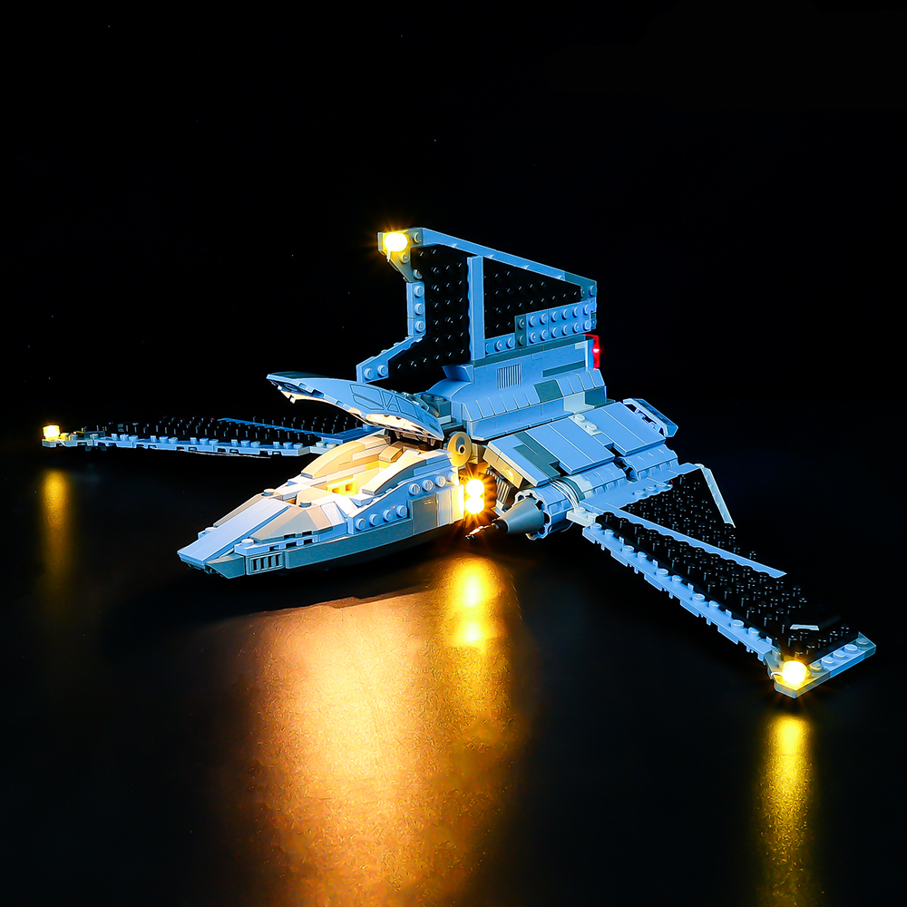The Bad Batch Attack Shuttle 75314 LED Light Kit – Building Block Lighting | Power Brickz™