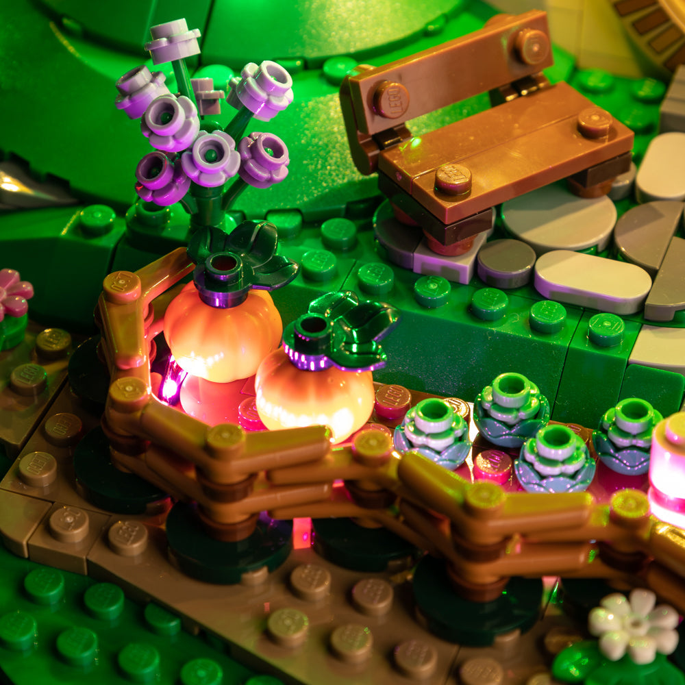 The Lord Of The Rings: The Shire 10354 LED Light Kit – Building Block Lighting | Power Brickz™