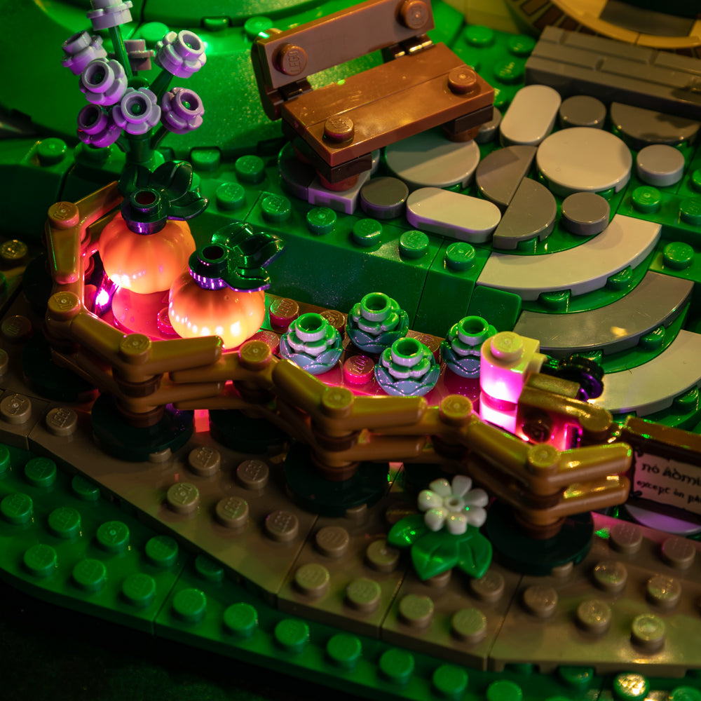 The Lord Of The Rings: The Shire 10354 LED Light Kit – Building Block Lighting | Power Brickz™