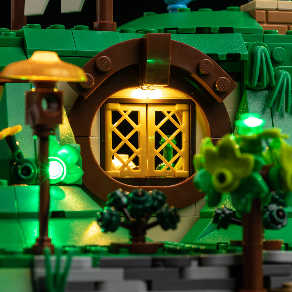 The Lord Of The Rings: The Shire 10354 LED Light Kit – Building Block Lighting | Power Brickz™