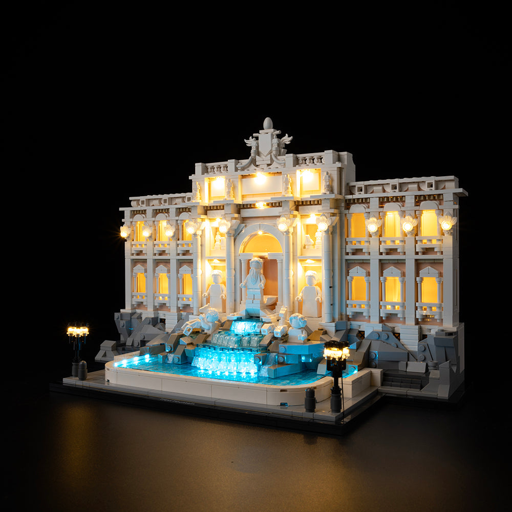 Trevi Fountain 21062 LED Light Kit – Building Block Lighting | Power Brickz™