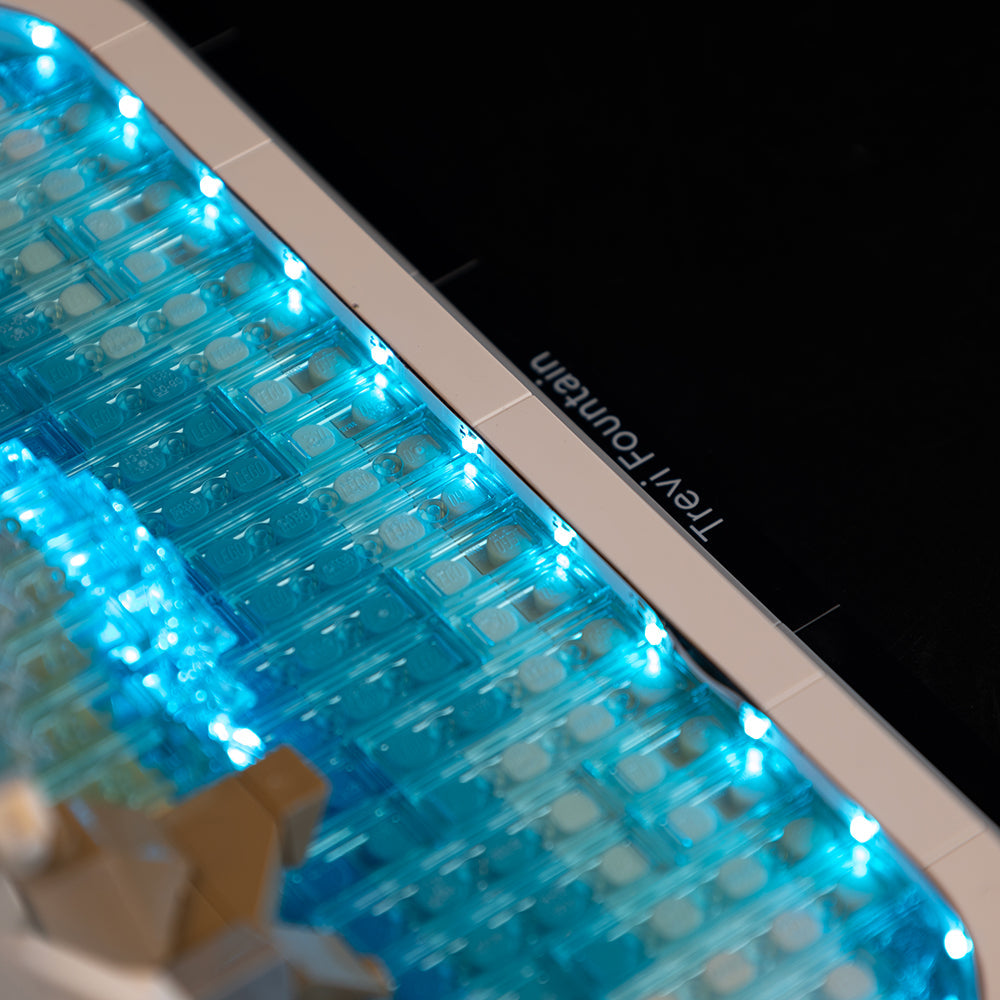 Trevi Fountain 21062 LED Light Kit – Building Block Lighting | Power Brickz™