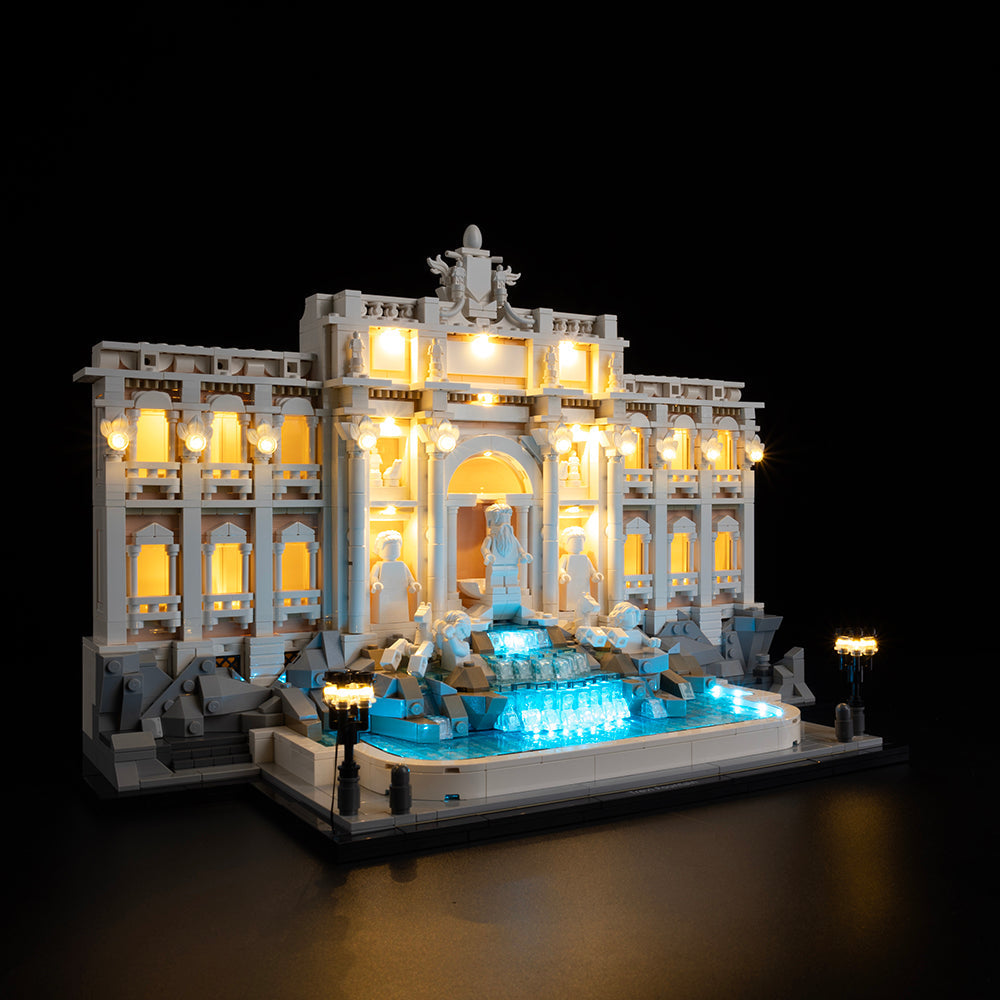 Trevi Fountain 21062 LED Light Kit – Building Block Lighting | Power Brickz™