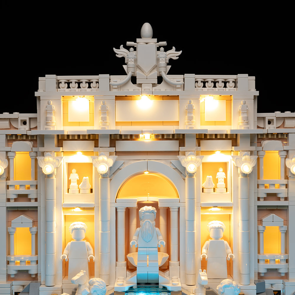 Trevi Fountain 21062 LED Light Kit – Building Block Lighting | Power Brickz™