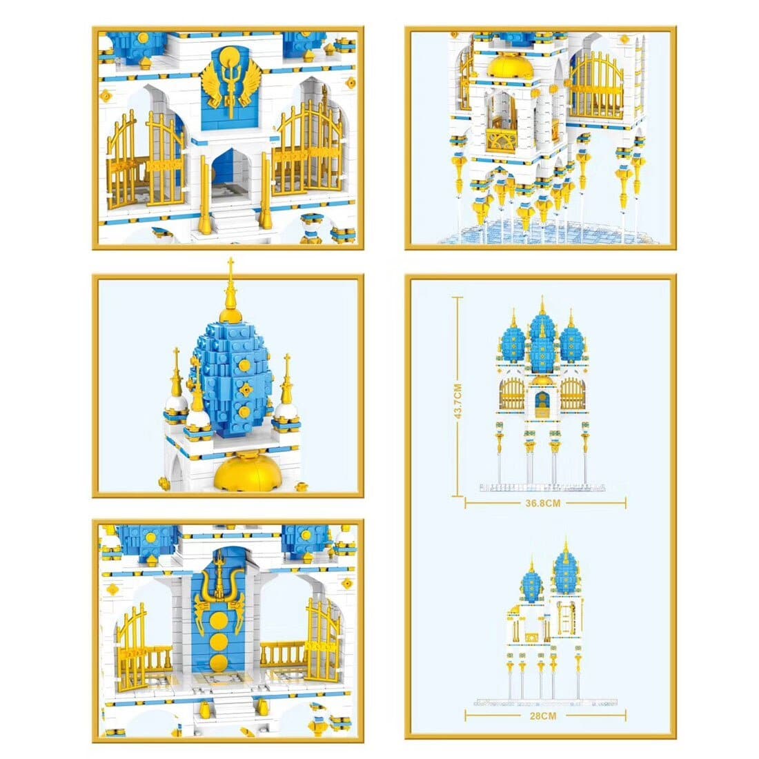 Levitating Burj - Building Set | Power Brickz