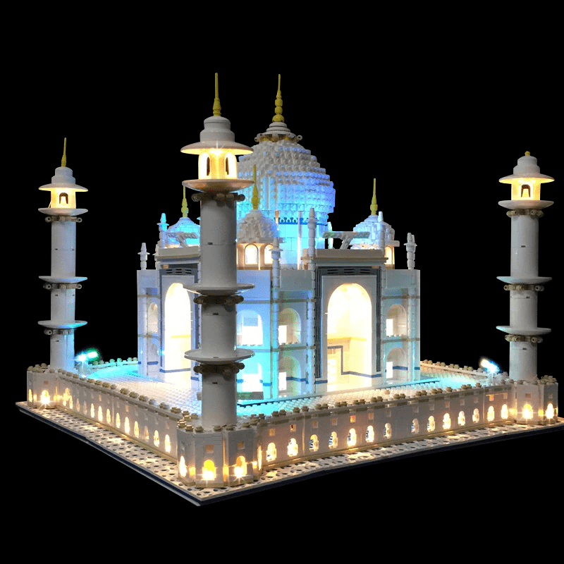 Taj Mahal 10189 LED Light Kit – Building Block Lighting | Power Brickz™