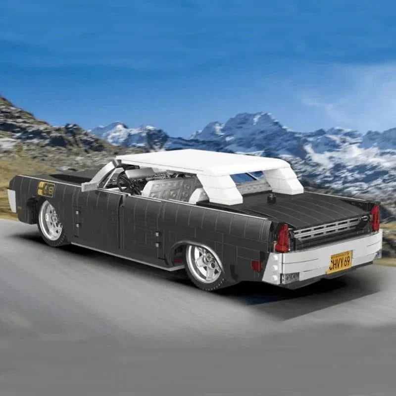 American Drop Top - Building Blocks Set | Power Brickz