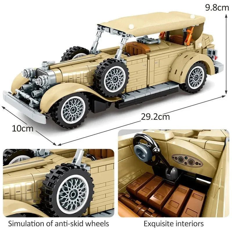Classic KB V12 – brick-built display model made from building blocks