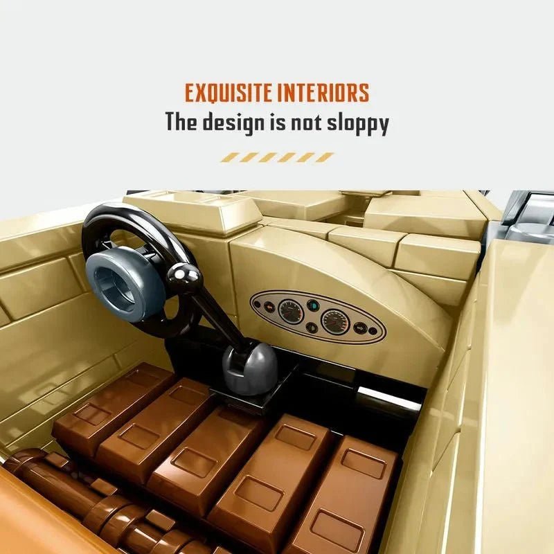 Classic KB V12 – brick-built display model made from building blocks