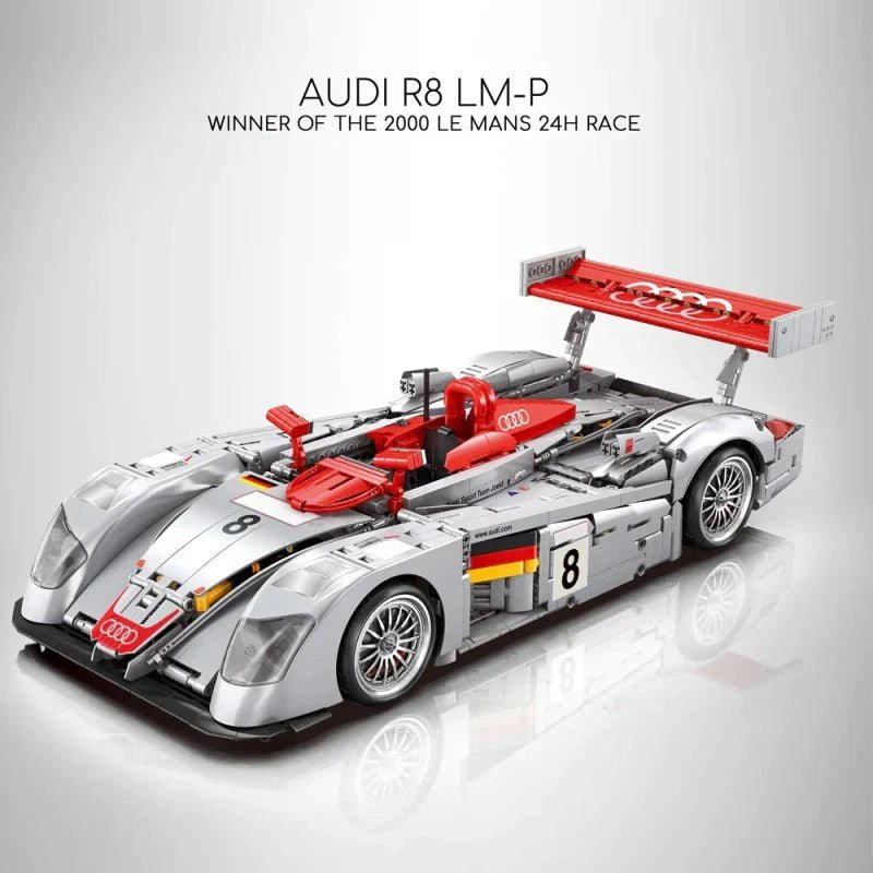 Audi R8 LMP - Building Blocks Set | Power Brickz