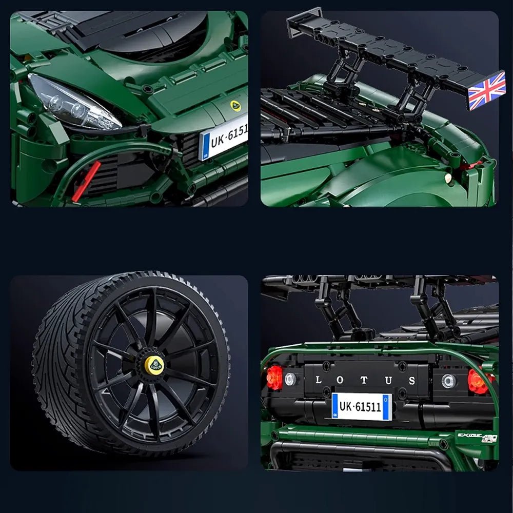 Lotus ExigeCup - Building Blocks Set | Power Brickz