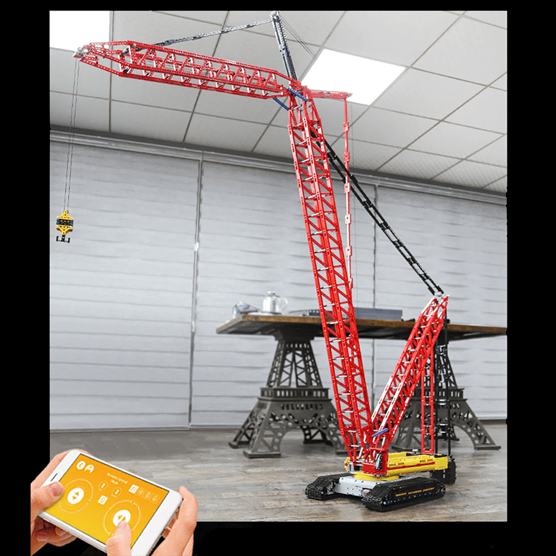 Heavy Lift Crawler Crane - Building Set | Power Brickz