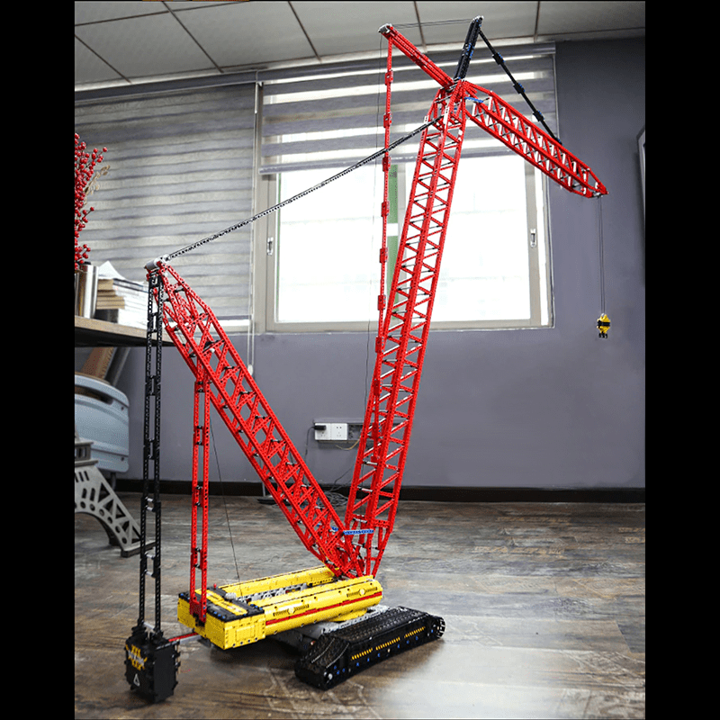 Heavy Lift Crawler Crane - Building Set | Power Brickz