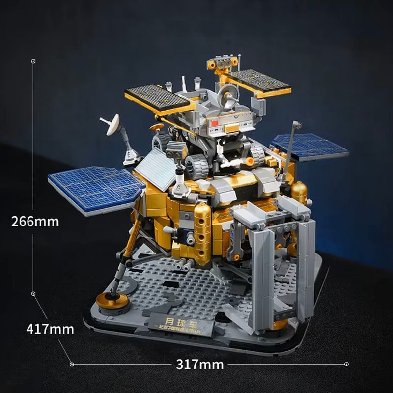 Lunar Rover - Building Set | Power Brickz