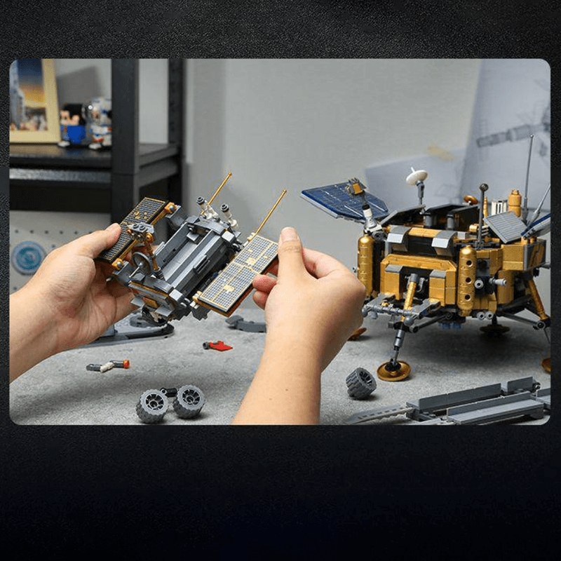 Lunar Rover - Building Set | Power Brickz