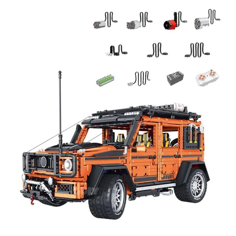 Luxury 4x4 G63 Off-Road Wagon - Building Blocks Set | Power Brickz