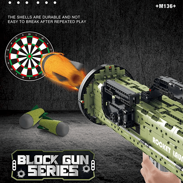 M136 AT-4 Anti Tank Grenade Launcher - Building Set | Power Brickz