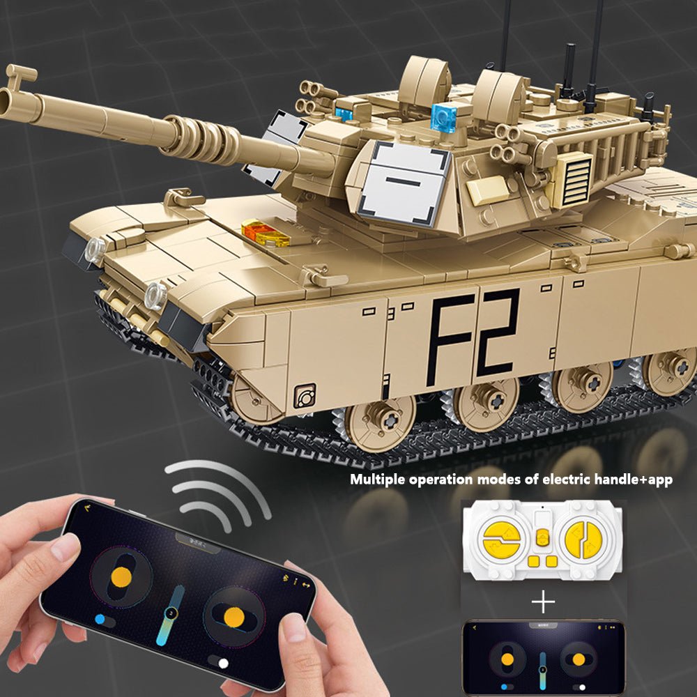 M1A2 Abrams Main Battle Tank - Building Set | Power Brickz