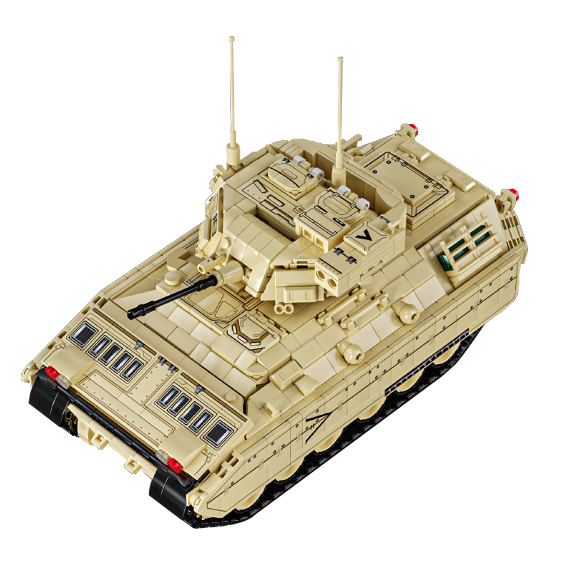 M2 Bradley Infantry Fighting Vehicle - Building Set | Power Brickz