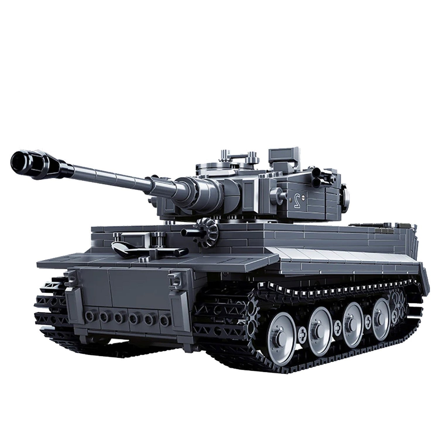 M38-B0851 Panzerkampfwagen Tiger Remote Controlled - Building Set | Power Brickz