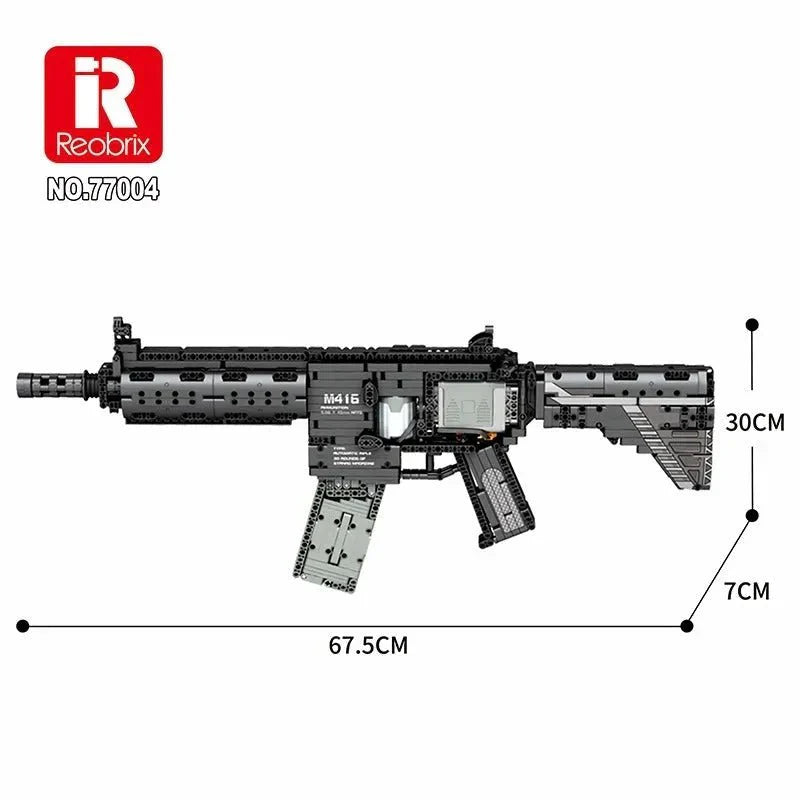 M416 Assault Rifle - Building Set | Power Brickz