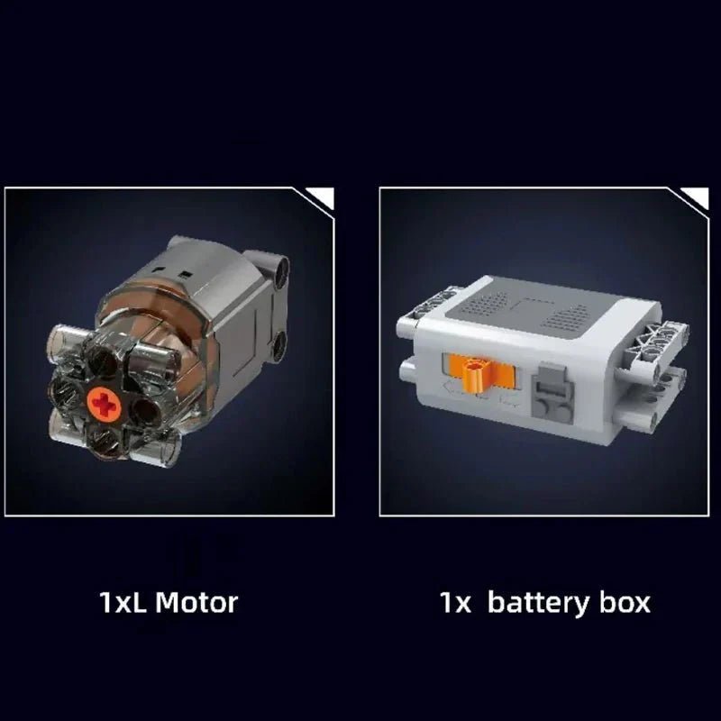 M8 Twin - Turbocharged V8 | 1169pcs - Power Brickz