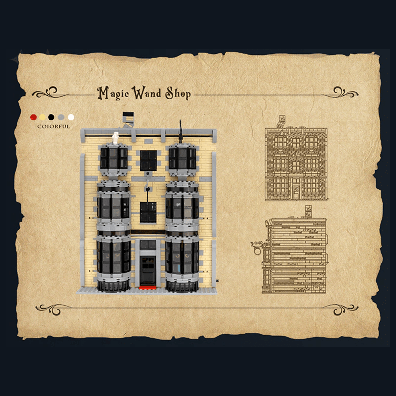 Magic Wand Shop - Building Set | Power Brickz