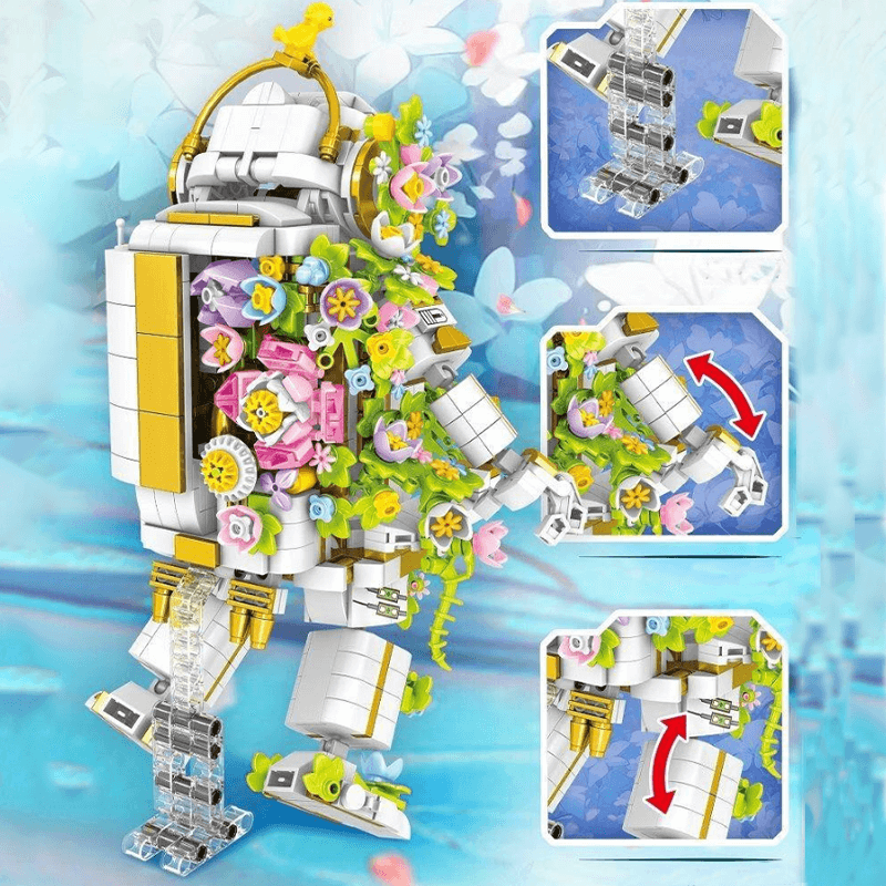 Mans Travel Through Space - Building Set | Power Brickz