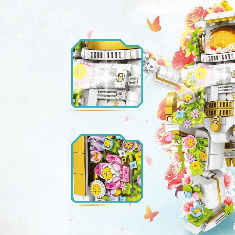 Mans Travel Through Space - Building Set | Power Brickz